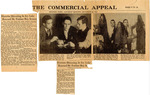 Commercial Appeal, Memphis, clipping, 1951