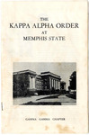 Kappa Alpha fraternity booklet, Memphis State College, 1951