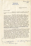 Correspondence, Ellen Davies-Rodgers, 1949