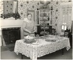 Davies Manor Dining Room, Ellen Davies-Rodgers, 1957