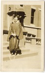 Ellen Davies, Columbia University graduation, 1927