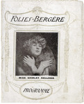 DeCourville's Folies-Bergere, program, Paris, France, 1917