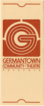 Germantown Community Theatre, playbill, Germantown, Tennessee, 1980-1981