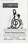 Germantown Community Theatre, program, Germantown, Tennessee, 1984