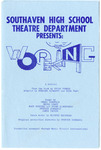 Southaven High School, program, Southaven, Mississippi, undated