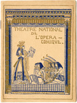 Theatre National De L’Opera - Comiqve, program, France, 1925