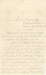 Letter to Harry Fletcher from Rogersville, Tennessee, 1910 November 24