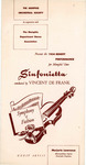 Program: Symphony of Fashion, Memphis, 1954