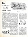 Article: The Good Old Days by Paul Flowers, 1951