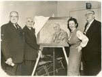 Paul A. Flowers' portrait unveiled, 1955