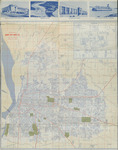 Map: Memphis, Tennessee, circa 1960