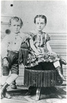 Abe Frank and sister, Memphis, Tennessee, 1874