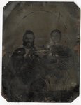 Griffin A. and Julia A. Stanton and son, circa 1870