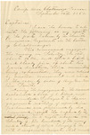 George W. Gordon’s report on the Battle of Chickamauga, 1863 September 10
