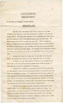 Document; 1935 May 6-11, Instructions for the Court of the Memphis Cotton Carnival