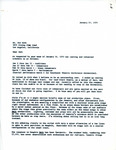 Correspondence, Keith Kennedy to Ted Rado 1970 January 19