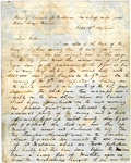 Wiley Pope Hale letter, 1847 February