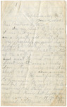 1862 January 7, Letter from Mr. Hamner to Mrs. Stacy