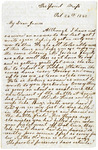 1862 October 26, Letter from Mrs. Stacy to Mr. Hamner