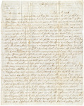 1863 February 15, Letter from Mrs. Stacy to Mr. Hamner