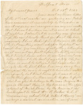 1863 October 17, Letter from Mrs. Stacy to Mr. Hamner