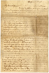 1864 April 18, Letter from Mrs. Stacy to Mr. Hamner