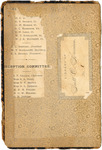 Document, inside cover of Bible, Scott C. Harrison, circa 1880s-1910s