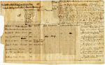 Document, handwritten family genealogy; and article clipping, Scott C. Harrison, undated and 1909