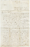 1863 November 9, Letter from J. Edward James to Lizzie James