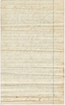 Land transfer deed, Wesson and Sharp families, Lauderdale County, Alabama, 1885 March 23