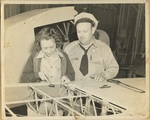 James M. Sowell with Ruby Joyner, National Defense School, 1943 January 5