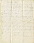 Letter, Alexander "Alex" M. Jones to Sarah "Sallie" Jones, Corinth, Mississippi, 1864 May 18