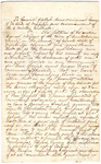 Petition to incorporate Senatobia, Mississippi, 1869