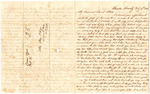 Letter to Mira Boyce, South Carolina, 1845