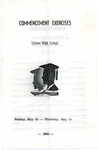 Selmer High School commencement exercises program, 1964