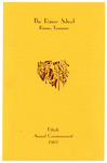 Ramer High School commencement program, 1969