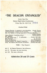Ramer High School play program, 1922