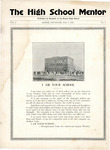 Ramer High School, The Mentor, 1923