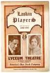Lyceum Theatre, Memphis, program,  1927 January