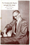 Memphis Little Theatre program, 1954