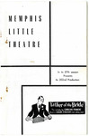 Memphis Little Theatre program, 1957