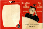 Feu la Mère de Madame and Poil de Carotte, Memphis State University, 1965