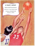 Unit One Basketball Tournament program, Millington, Tennessee, 1947