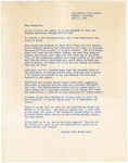 Correspondence, Overton Park Garden Club, 1957