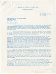 Correspondence, to President Johnson, from the Citizens to Preserve Overton Park, 1964