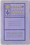 Catalogue, Marion Female Seminary, Marion, Alabama, 1901-1902