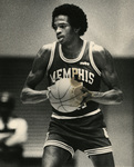 Memphis State University basketball player Keith Lee, Memphis, 1982