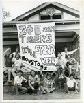 Memphis State University Sigma Phi Epsilon support the Tigers, 1973
