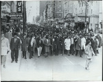 Memphis sanitation workers' march, February 1968