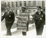 Picket Sign for Dr. King at Court House, Memphis, 1968